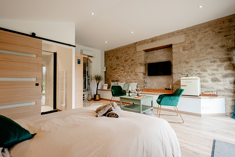 Room location de chambres avec sauna privatif en Vendée